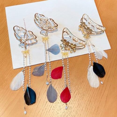 Back of Head Catch Clip Pendant Headdress Comb Back Comb Hair Accessories Bridal Wedding Hair Decoration