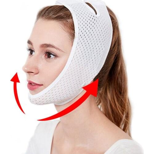Slimming Face V-Fit Lift Up Belt Thin Neck Mask Sleeping Face-Lift Reduce Double Chin Bandage Face Shaper Skin Care Belt