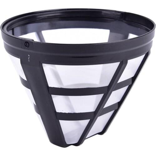 1PC 11.5x10cm Replacement Coffee Filter Reusable Refillable Basket Cup Style Brewer Tool