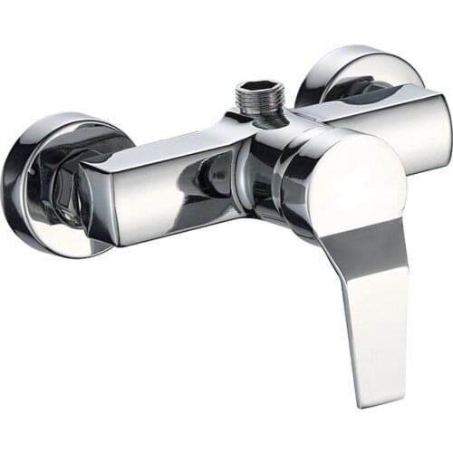 1Pc Bath Shower Faucets Cold and Hot Water Durable Zinc Alloy Wall Mounted Water Control Valve Mixing Valve Bathroom Faucets