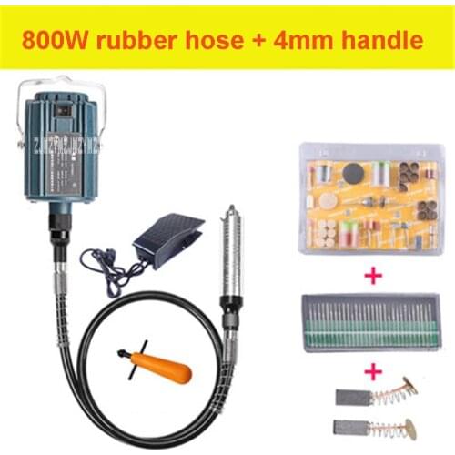 HC-9503 Professional Hanging Mill Handheld Metal Wood Stone Carving Grinding Engraving Machine 110V/220V 800W 28000r/min 0.3-4mm