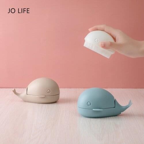 JO LIFE Creative Lovely Whale Shoes Cleaning Brush Kitchen Cleaning Tool Laundry Brush