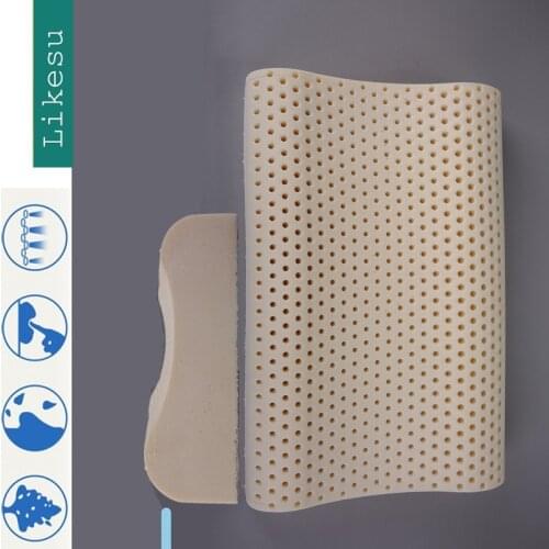 100% Natural Talalay Latex Pillow - Queen - High Loft, Firm