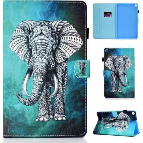 Cute Leather PU Case For Samsung Galaxy Tab A T510 T515 10.1" 2019 Tablet Cover For Samsung Tab A 10.1 SM-T510 SM-T515 Case