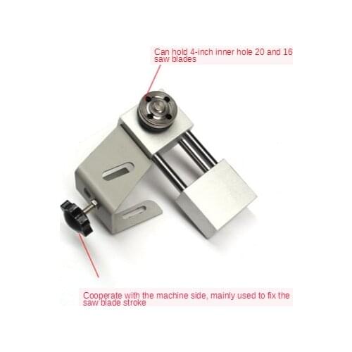 Miniature table saw lifting spindle assembly DIY woodworking cutting and polishing unpowered spindle small table saw accessories