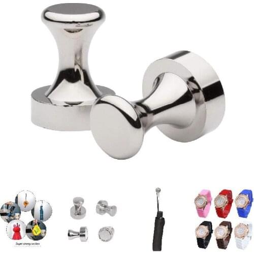Neodymium Magnetic Coat Hooks Knobs Neodymium Storage Holder Hook Hanger GQ
