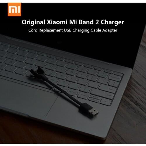Original Xiaomi Mi Band 2 Charger Cord Replacement USB Charging Cable Adapter for Xiaomi MiBand 2 Fitness Tracker Smart Bracelet