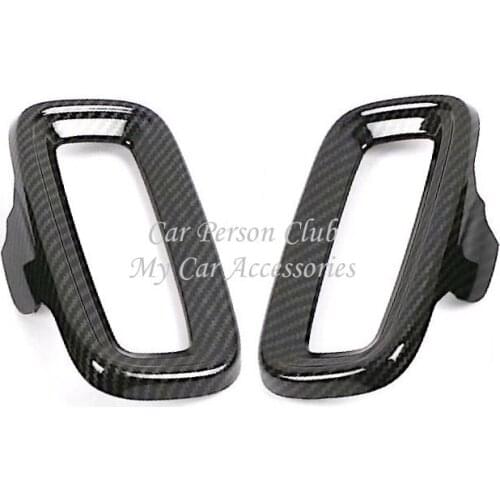 Front Side Console Air Condition Outlet Vent Frame Cover Molding Trim For Volvo XC40 2018 2019 ABS Chrome Car Inner Accessories