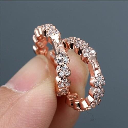 Rose Gold Silver Color Hoop Earrings Simple Female White Crystal Stone Earrings Trendy Round Small Wedding Earrings For Women