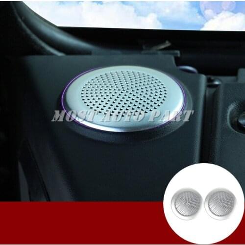 Interior Dashboard Speaker Frame Cover Trim 2pcs For Jaguar XE X760 2015-2021 Car accesories interior Car Trim