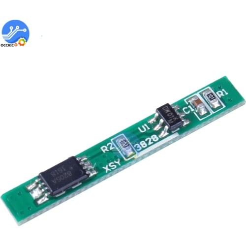 Li-ion Lithium Battery Charge Protection board 18650 battery PCB bms 1S 3.7V 2.5A Board Motor Lipo Cell Module battery balancer