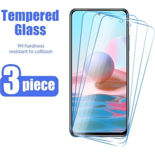 Protective Phone Glass for Redmi Note 10 9 8 Pro 9T 9S 8T Film Screen Protector for Xiaomi Redmi 9 9C NFC 9A 9AT 9T 8 8A Glass