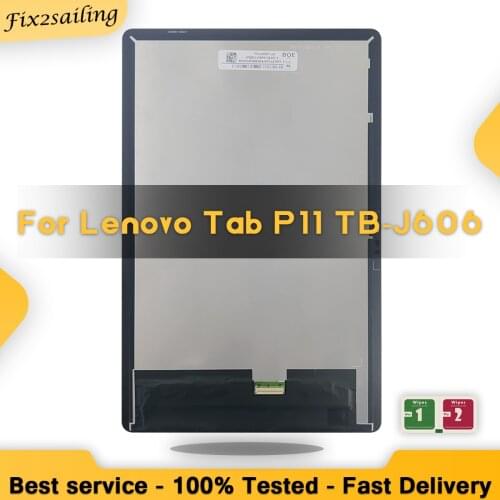AAA+++ LCD For Lenovo Tab P11 TB-J606 J606F 11"inch Screen Display Touch Digitizer Assembly Complete Replacement Tested