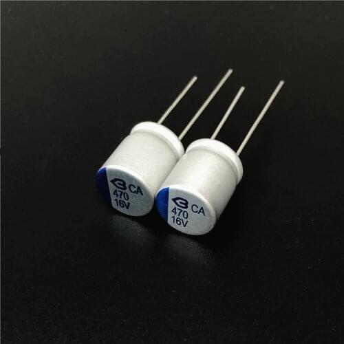 10Pcs/100Pcs 470uF 16V BERYL CA 10x12mm Low ESR 16V470uF VGA/Motherboard Solid Capacitor