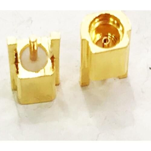 10pcs RF Coaxial Connector MMCX Jack Female Straight Panel Mount Adapter Connector