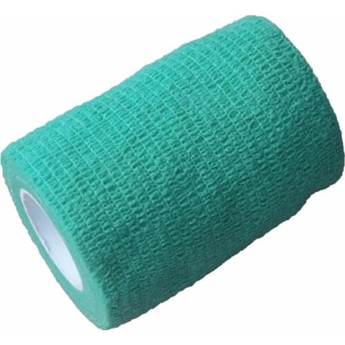 24Pcs/Lot Nonwoven Cohesive Bandage 7.5cm x 4.5m Self-Adhesive Elastic Knee Support Sport Injured Protect Adherent Wraps