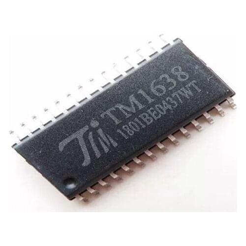 Free shipping 50PCS/TM1638 1638 SOP28 NEW