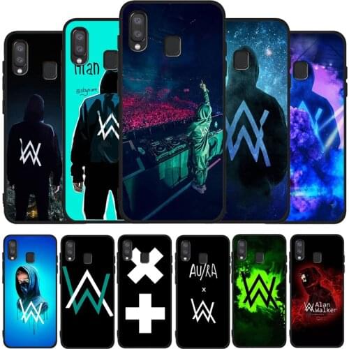 Alan Walker Faded Black Phone Case For Samsung Galaxy A71 A51 A41 A31 A20E A10 A20 A40 A50 A70 M30S M20 A7 A8 A9 2018