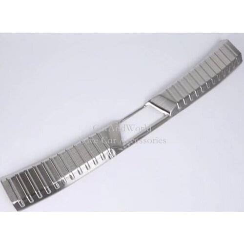 For Mazda CX-3 CX3 2017 2018 Rear Bumper Protector Tail Trunk Door Sill plate Cover Trim Stainless Steel Sticker Car Accessories