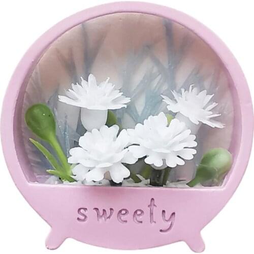 Miniature Potted Plant Smooth Surface Imagination Cultivation Portable Dollhouse Mini Hanging Plant Photo Props Accessories