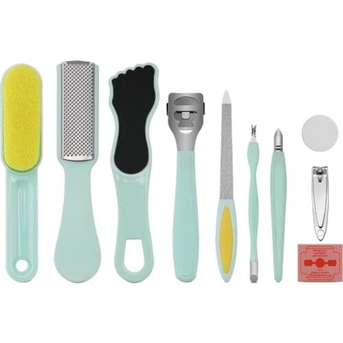 Pedicure Kit Double Side Files Scraper Peel Callus Salon Use Effectively
