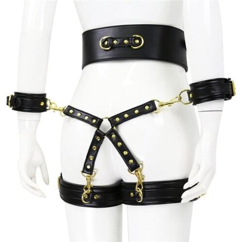 New Leather Bracelet Belt BDSM Sex Harness Nightclub Handcuffs for Sex Bdsm Toys Restraints Sex Bondage Adult Games Sex Shop