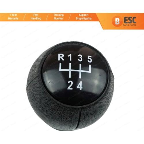 ESC ESP536 5-Speed Gear Shift Stick Knob Black For Opel Vauxhall Vectra B, Vectra C, astra G, Corsa