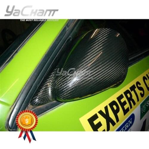 Carbon Fiber Manual Side Mirror Fit For 1993-2001 Subaru Impreza WRX STI GC8 GF8 Side Mirror