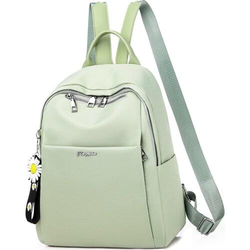 Small Womens Backpack 2021 Red Green Black Pink School Bag for Teenagers 2020 Korean Fashion Back Pack Mochila Femenina Femme