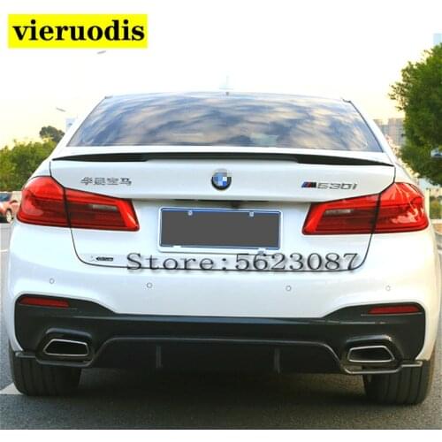 For 2018 BMW G30 G38 M5 520i 528i 535i 530i 525i Spoiler high quality ABS Material Car Spoiler P style For BMW Spoiler new G30
