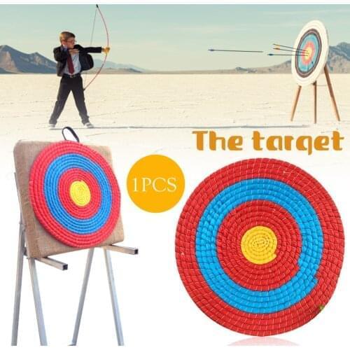 Diameter 60cm Compound Bow Shooting Target Bow Recurve Grass Target Archery Straw Products Target Bow And Arrow Shooting Target