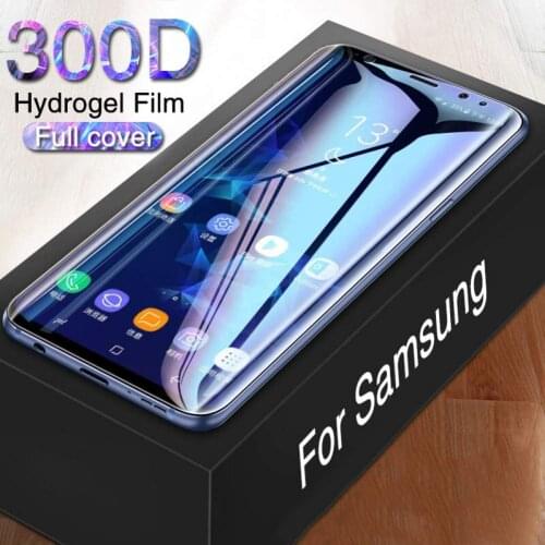 Screen Protector For Samsung S9 S8 S10 Plus S10E S7 Edge S20 Plus Ultra Hydrogel Film For Galaxy Note 10 Plus 9 8 Full Not Glass