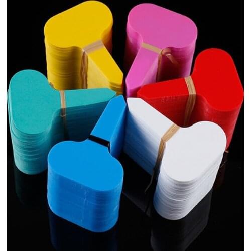 1000pcs 5*7cm 6*10cm Plastic Plant T-type Tags Markers Nursery Garden Decoration Tags for Plants Garden Supplies