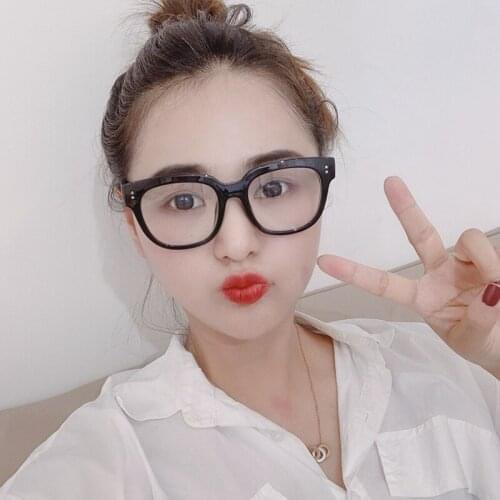 2020 Women Glasses Frame Men Anti Blue Light Eyeglasses Frame Vintage Round Clear Lens Glasses Optical Spectacle Frame