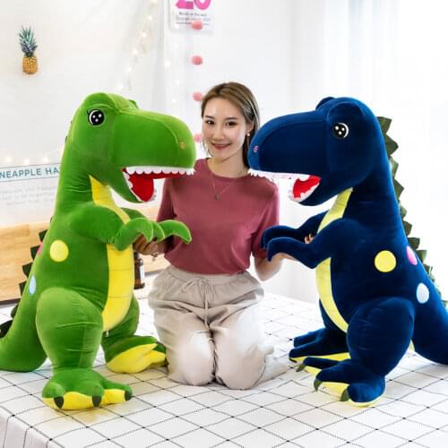 New dinosaur plush toy cartoon tyrannosaurus cute stuffed toy doll children children boys birthday gifts 45-60cm