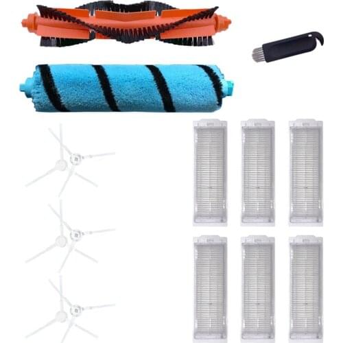 Promotion!Main Brush Hepa Filter Side Brush for Xiaomi Mijia Robot STYJ02YM for Conga 3490 for Viomi V2 PRO V3 SE V-RVCLM21B