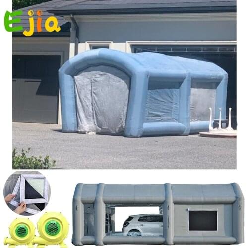 Free Shipping Inflatable Spray Booth Inflatable Paint Booth Tent Inflatable Car Spray Booth For Sale