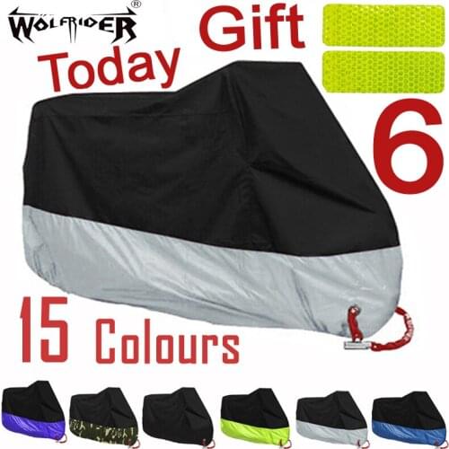 M-4XL Motorcycle cover MOTO Rain Sunscreen Dustproof Waterproof Rain 190T UV Cover for Scooter waterproof Bike Rain cover