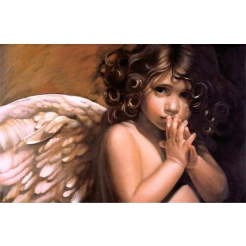 DIY 5D Mosaic Resin Girl Animal Full Drill Round Diamond Painting Kit Rhinestone Drawing for Room Decor Driopshipping