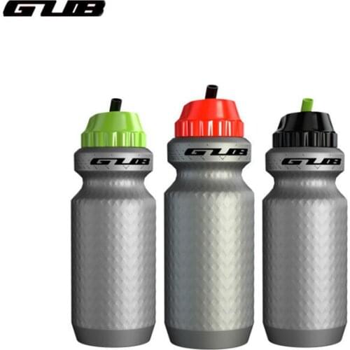 GUB 650ML Bicycle Watter Bottle PP5 Silica Gel Bottles for Travel Cycling Hiking Protable Bottles red