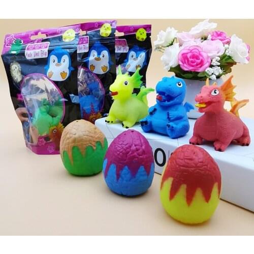 Fidget Toy Flip Squishy Toy Dinosaur Pets Decompression Penguin Animal Pinch Silicone Relief Stress Toy For Adult Kid