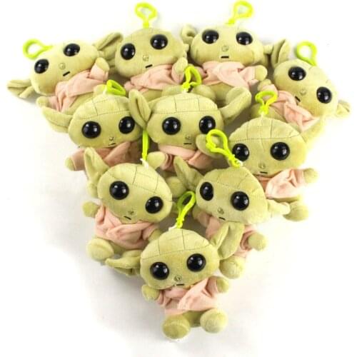 Star Wars Master Baby Yoda Character Keychain Plush Toy Disney Yoda Soft Stuffed Toys For Baby Dolls Plush toy doll Pendant
