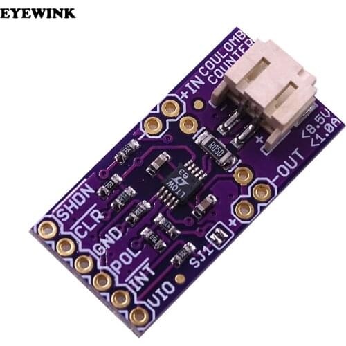 LTC4150 Coulomb Counter violence battery charge current detection Sensor detection Module