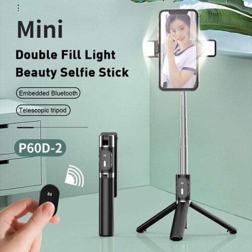Mulitifunctional Universal Portable Aluminum Selfie Tripod For Phone Stand Mount Digital Camera With Bluetooth Remote Control