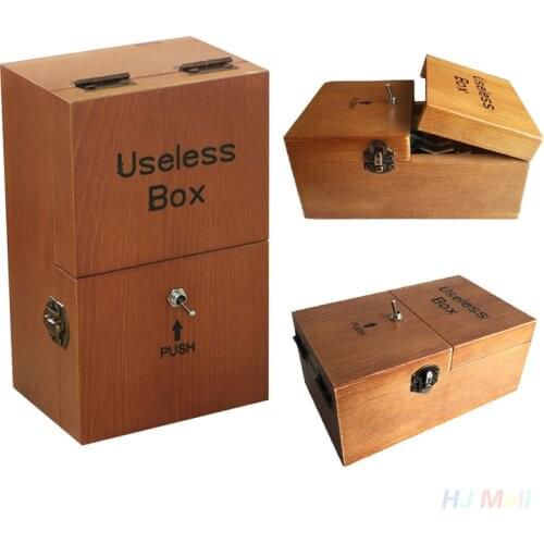 Gifts Jokes Funny Toys Useless Box Leave Me Alone Box Broad game Tricky toys Most Useless Machine Don't Touch Me Toy kids Gift