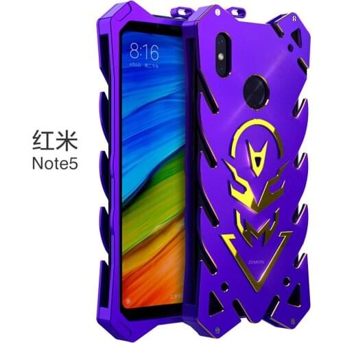 Powerful Shockproof Screw Metal Case For Xiaomi Redmi Note 5 Pro Mi 6X Mi A2 Aluminum Phone Cases For Xiaomi Redmi 5 Plus