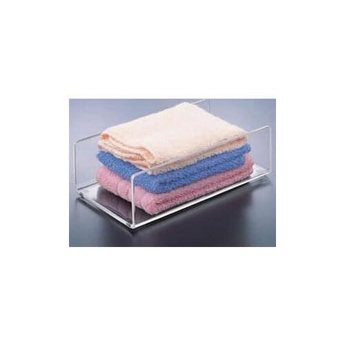 Transparent Acrylic Towel Napkin Holder Jewelry Display Cosmetic Multifunction Display Stand