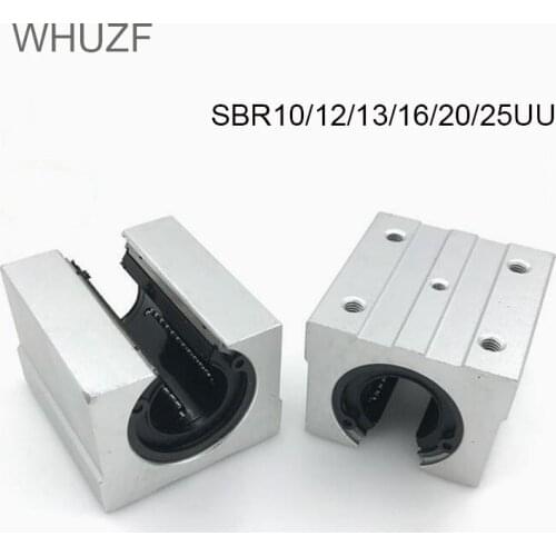 SBR10UU SBR12UU SBR16UU SBR20UU SBR25UU SBR30UU Linear Ball Bearing Block Open Type CNC Router SBR Linear Guide