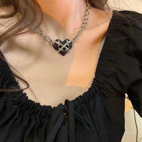 Shiyuefangfei Punk Necklaces