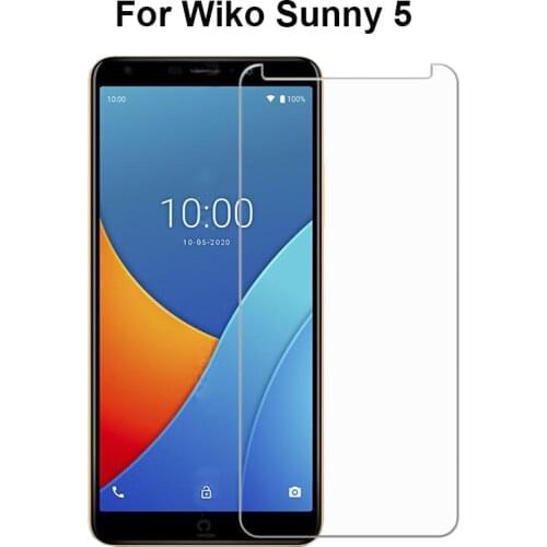 Tempered Glass For wiko sunny 5 Tempered Glass Screen Protector 2.5 9h Safety Protective glass on wiko sunny 5 sunny5 phone film